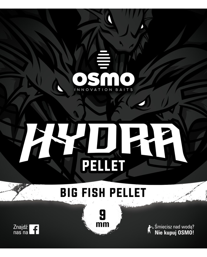 Osmo Hydra Big Fish Pellet 9 mm - 0.8kg NOWOŚĆ
