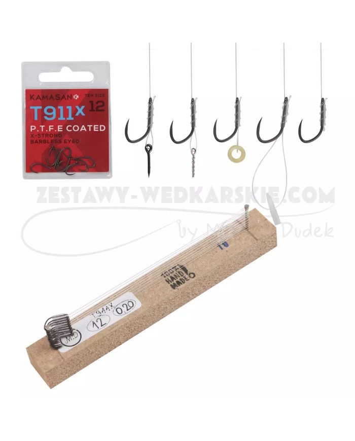 Gotowe Przypony Kamasan T911X 10 sztuk METHOD r.10