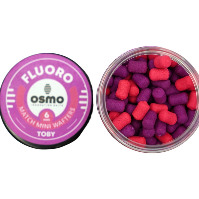 OSMO Match Mini Wafters - Fluoro Toby 6mm