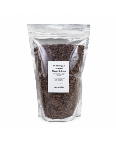 PNW - Pellet AQUA GARANT CLASSIC 2,5mm 1 kg