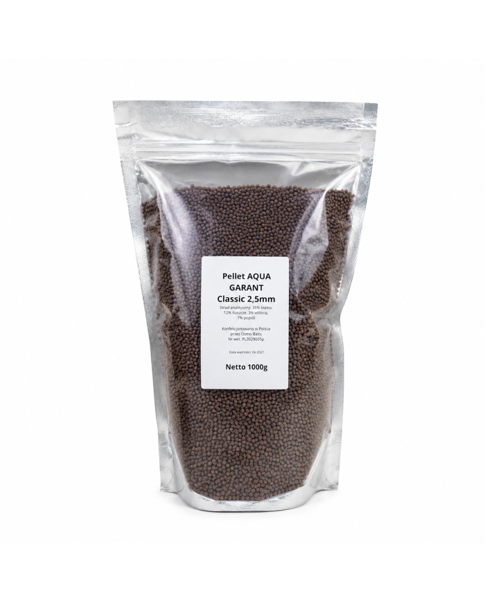 PNW - Pellet AQUA GARANT CLASSIC 2,5mm 1 kg