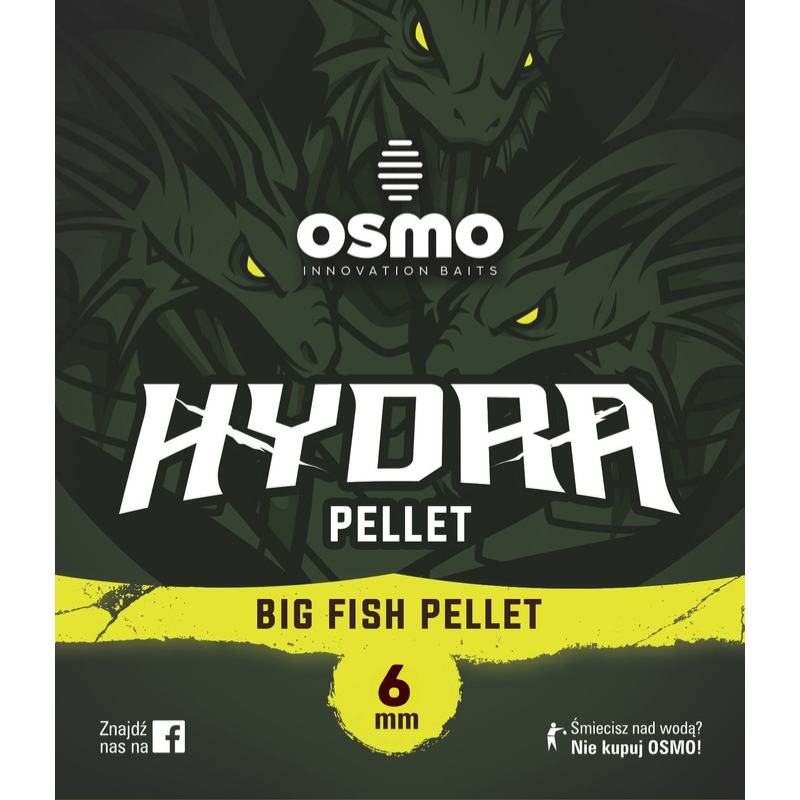 Osmo Hydra Big Fish Pellet 6 mm - 0.8kg NOWOŚĆ